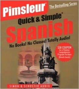 Pimsleur Quick and Simple Spanish- set of 4 CDs 1