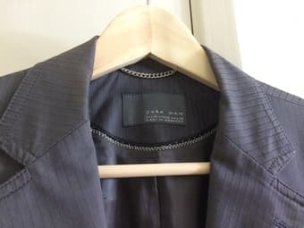Like-new Zara Dark Gray Blazer $30 2