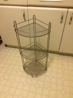 Night Lamp and corner shelf 1