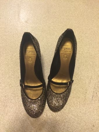Cute Esprit Glitter Mid-heels Size 6 for 20 bucks 2