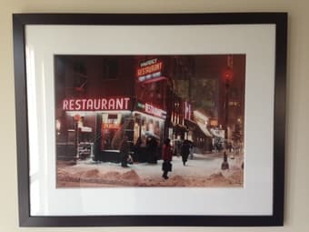 Two Framed Joan Lieber Photographs of Greenwich Village NYC - $40 1