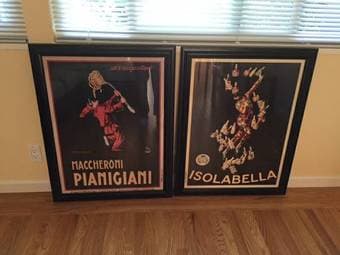 Framed Vintage Art - Isolabella and Maccheroni - $50 1
