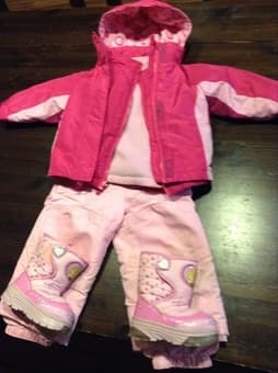 Snow jacket/pants & boots for only $30 4