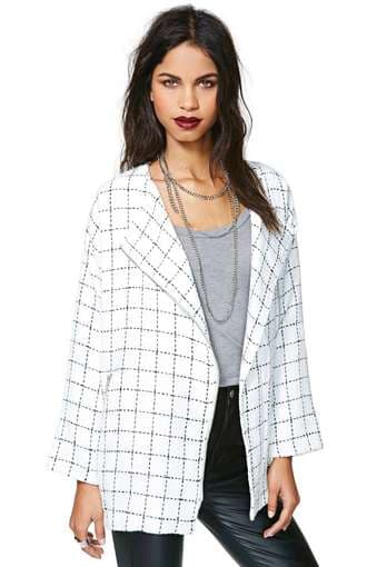 Nasty Gal coat, Modcloth dress, Blackmilk leggings & dresses 1