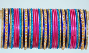 Gorgeous Glass Bangles - $25 2