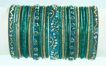Gorgeous Glass Bangles - $25 3