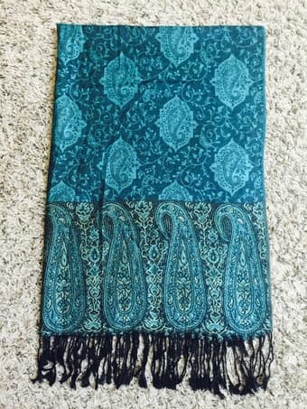 Handmade Pashmina Wool Silk Shawls - Perfect for Winter! - $25 4