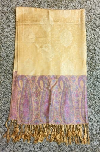 Handmade Pashmina Wool Silk Shawls - Perfect for Winter! - $25 2