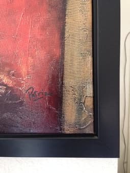 Large Abstract Wall Art/Painting on Canvas - $100 2