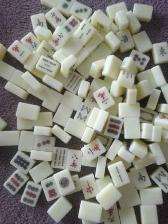 Mahjong set 麻将 - $15 1