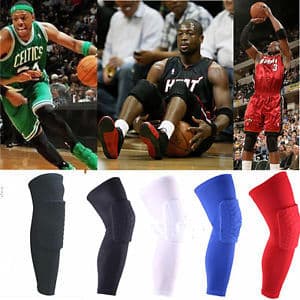 Padded basketball knee sleeves (pair) size M $10 1