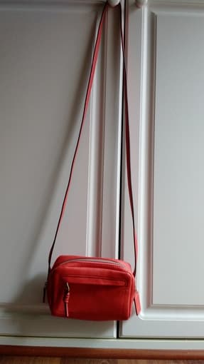 Cute coral crossbody purse $10 4