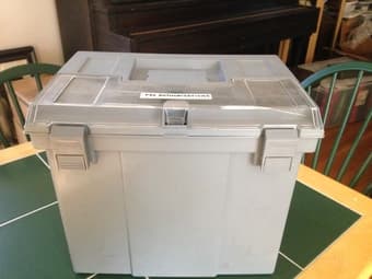 Free:  paintings & portable file box 2