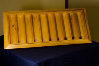 500-Poker-Chip Oak Table Tray - $20 OBO 1