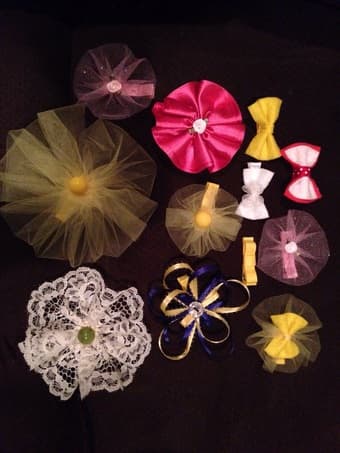 Hand made hair clips-$1-2 1