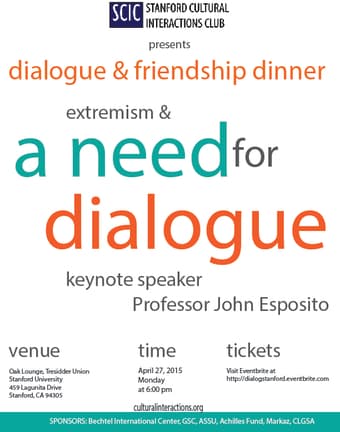 Dialogue and Friendship Dinner 1