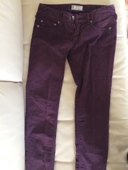 Free People Purple Skinny Jeans - W26 1