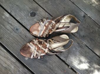 Woman's sandals size 8M, $5 1