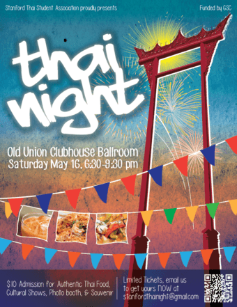 Thai Night this Saturday! Food and music for the whole community 1