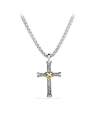 David Yurman's Men's Cross Necklace 1