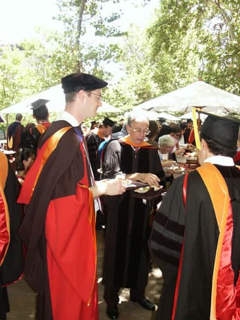 PhD commencement robe ($200 obo) 2