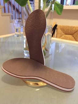 NEW: Coach Women's Gold Metallic Devlynn Sandals (Sz 6 - $45.00) 3