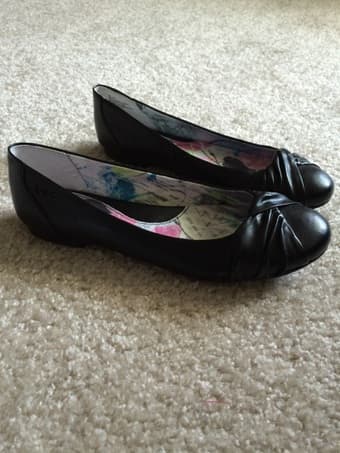 b.o.c. Born black flats, size 6.5 1