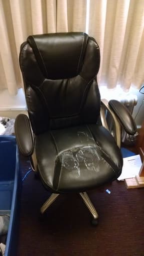 Comfortable Office Chair with rip along seam [FREE] 3