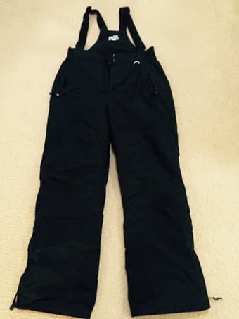 Boogie Board $15, Men's Snow Pants $25, Women's+Men's Wetsuit $40/$30 2