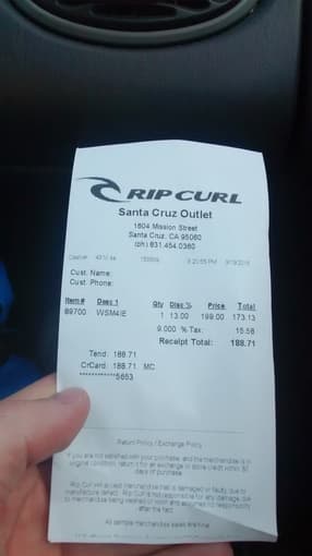Wetsuit Men, Ripcurl, Like brand NEW!! 4