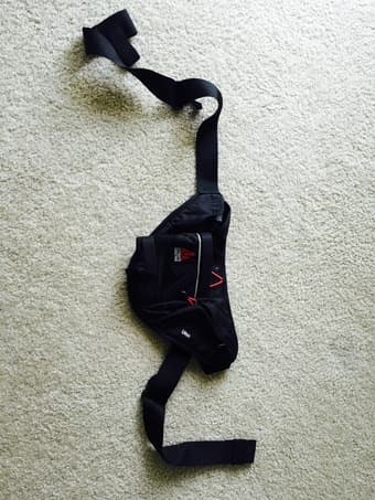 **RUNNING BELT**- Ultimate Direction UNO Black Running Waist Pack, $12 1