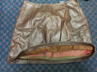 Leather skirt $5 1