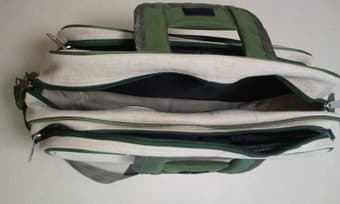 Jute laptop bag $10 2