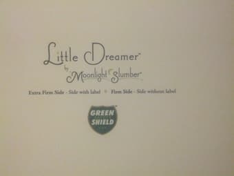 Moonlight Slumber Little Dreamer Crib Mattress - $50 1