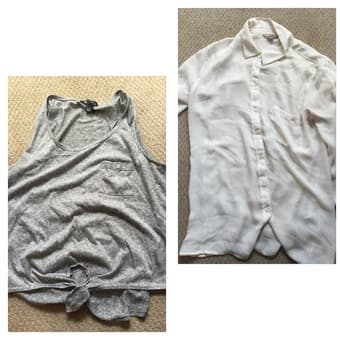 Basic tops casual/workwear, $3 1