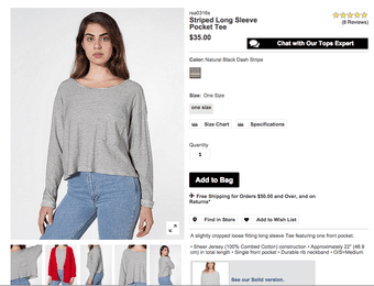 American Apparel crop tops - both excellent reviews 4