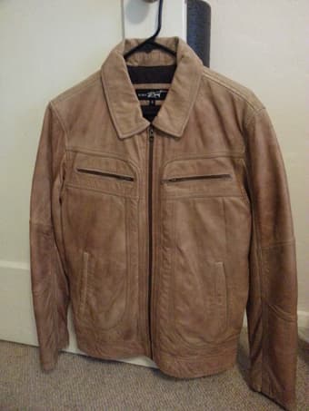 Men's leather jacket 2