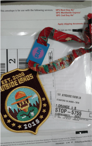 Outsidelands Sunday Ticket -$230 OBO (Pickup Stanford Campus) 1