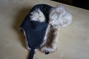 Trapper hats and Boston Red Sox cap 2