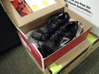 Mens size 12 - New Balance glove-style trail running shoes 1