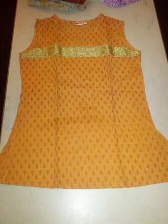 Cotton Indian Kurta for Sale - Size Small (Fab India) 2