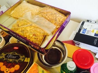 fresh Indian snacks and steel Utensil 3