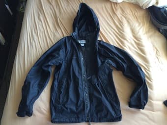 Columbia Men's Rain Jacket, Small, Black - $5 1