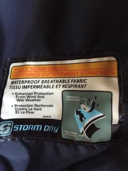 Columbia Men's Rain Jacket, Small, Black - $5 3