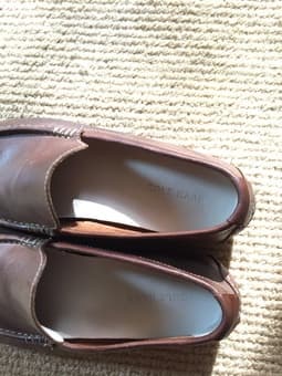 Cole Haan Leather Loafers | Dark Camel Men's Size 9 shoe 3