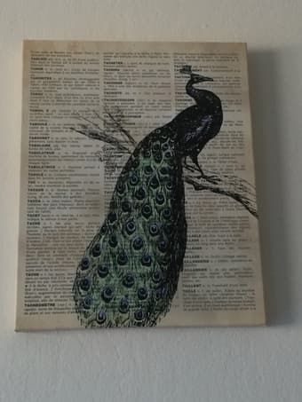 Peacock Painting for Sale 1