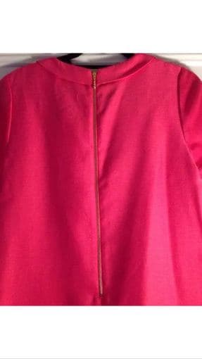 Kate Spade Peter Pan Collar Cocoon Pink Dress size 8-$100 2