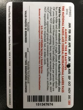 Brand new of an Annual Pass for National Parks 2