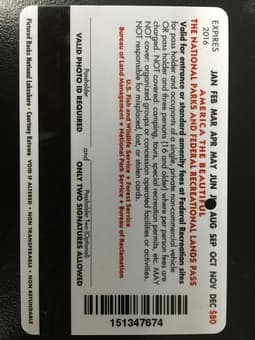 ***$70- Brand new annual pass of national parks*** 2