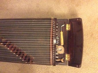 21-String Chinese Zither for Sale-$1200 秦牌C型专业演奏小筝出售 4
